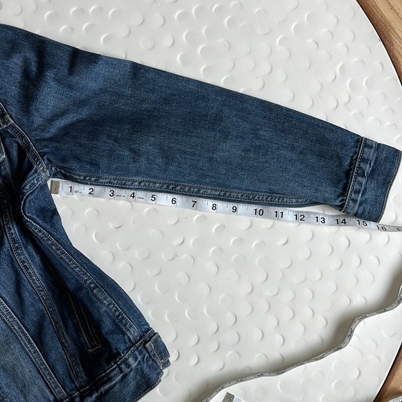 LUCKY BRAND Tomboy Trucker Jean Jacket- Size S - Picture 11 of 13